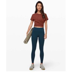 Lululemon 'Time To Restore' Short Sleeve